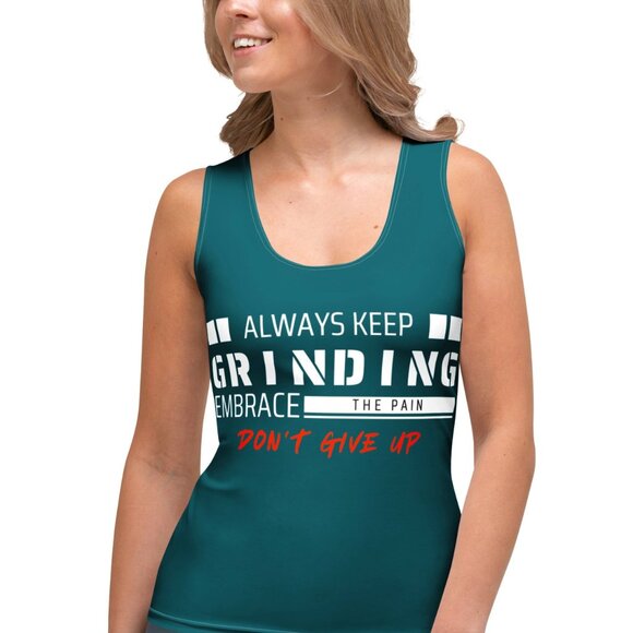 La Sousculture Tops - NWT - XS to XL - All-Over Print Women's Tank Top Premium Athleisure Active Wear